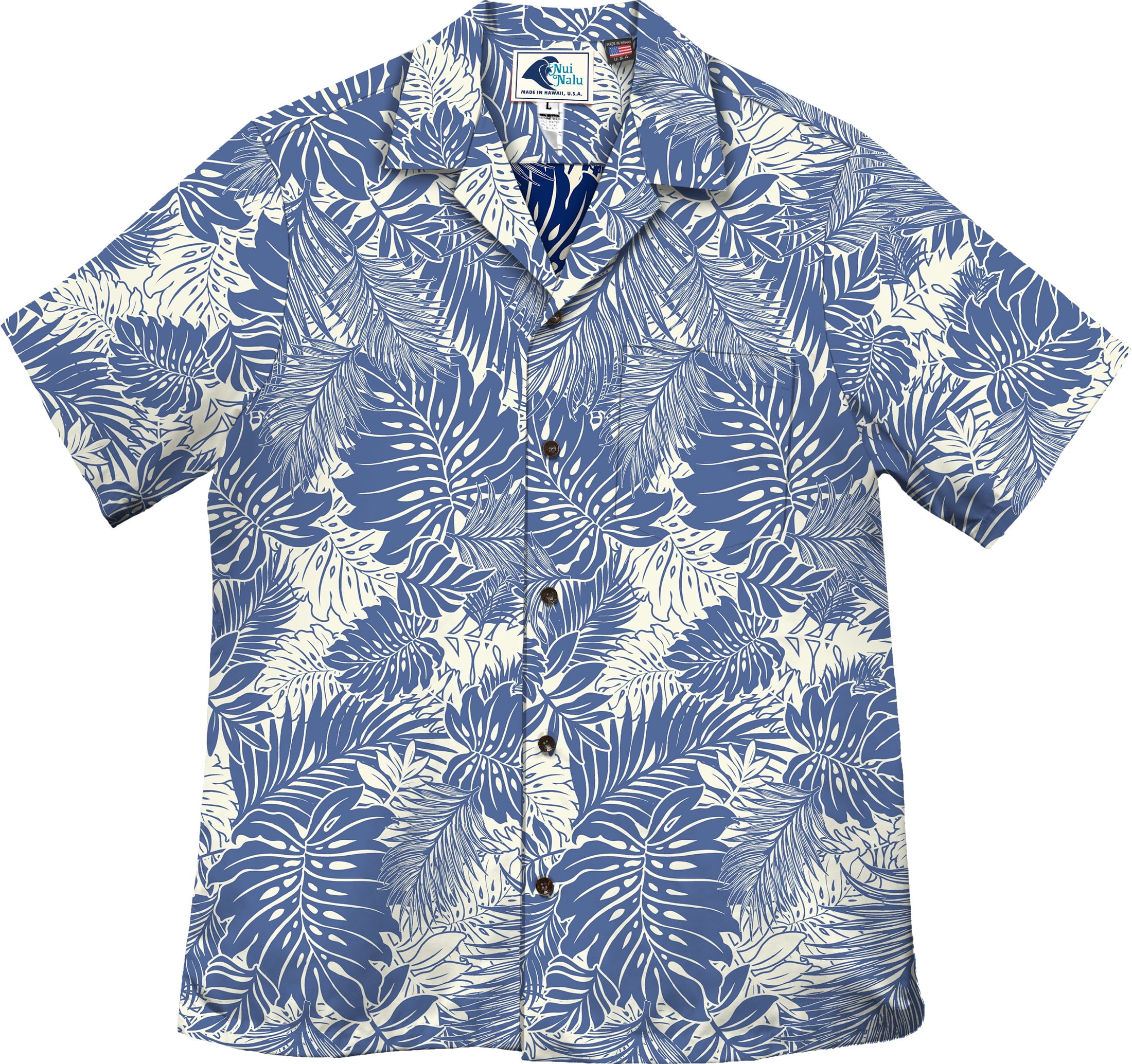Nui Nalu Men's Reverse Aloha Shirt