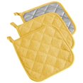 thumbnail image 1 of Potholder DII Basic Terry Collection, 100% algodón amarillo, 3 unidades, 1 of 8