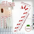 thumbnail image 2 of 12PCS Inflatable Candy Cane Christmas Decorations, 35 Inch Red and White Striped Balloon Set, Indoor Outdoor Holiday Lawn Yard Tree Party Décor for Home 2025 Trend, 2 of 7