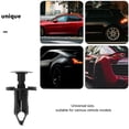 thumbnail image 3 of KAKOWELY 100pcs Car Push Type Retainer Clips For Bumper Splash Shield Universal Auto Clips And Fasteners Car Accessories Plastic Bumper Fasteners Clips,1.26X"X0.79"X0.79", 3 of 5
