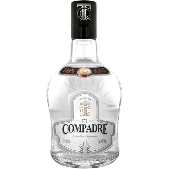 Licor de Agave Cristalino Reposado El Compradre 750 ml