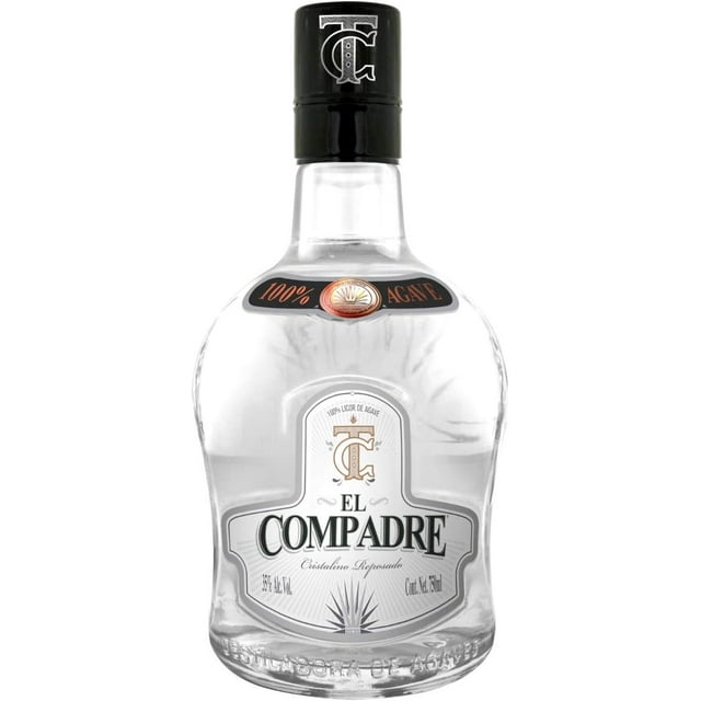Licor de Agave Cristalino Reposado El Compradre 750 ml