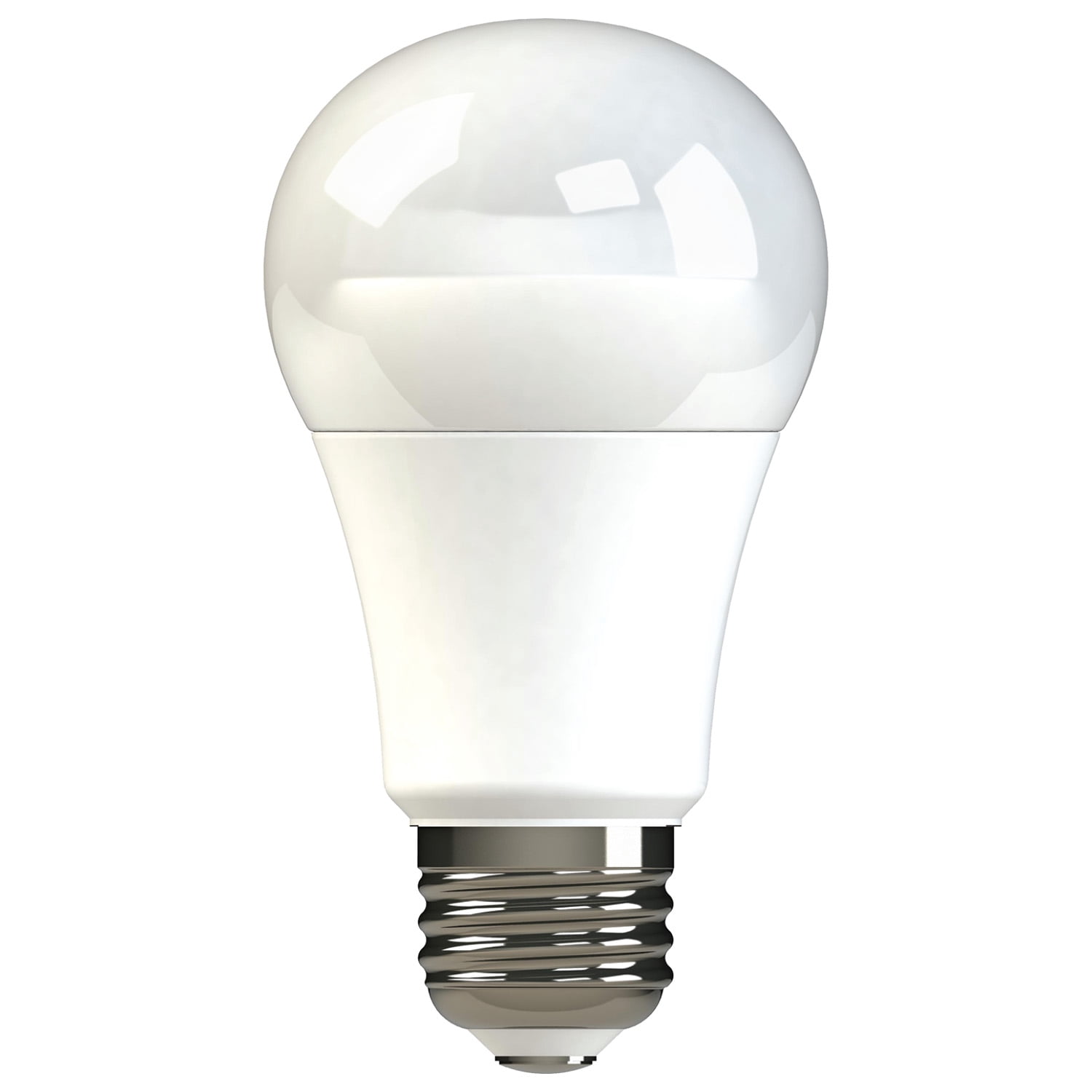Great Value A19 Frosted Indoor General Purpose LED Light Bulb, 60W Replacement, Soft White, 4-Pack
