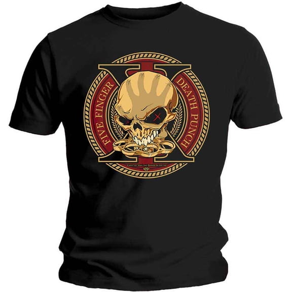 Five Finger Death Punch Unisex T-Shirt Decade of Destruction (Small)