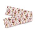thumbnail image 7 of Yayeee Table Runner 90 inches Long for Home Kitchen Rectangle Dining Table Holiday Party Decoration, Pink Ice Cream Pattern, 7 of 7