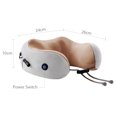 thumbnail image 2 of U-shaped Massage Pillow Electric Neck Massager 15min Timing Comfortable Vibration Massage Built-in Battery Massaging Neck Pillow for Neck Relax Pain, 2 of 7