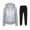 Gray, variant on Drovellove Women's 2 Piece Tracksuit Set – Long Sleeve Pullover Hoodie with Matching Pants, Loose Fit Athletic Lounge Suit, Soft Breathable Polyester Travel Outfit