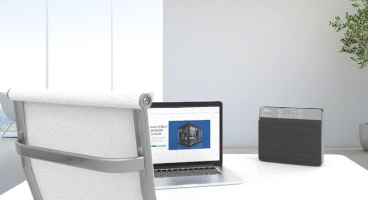 Clean Zonez Built-in HEPA and UV-C Light Wall-Mount Air Purifier