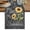 Gray, variant on You Are My Sunshine Table Runner, Yellow Sunflowers Cute Bees Heart Blue Washable Cotton Linen Table Runners 48 Inches Long, Dresser Scarf Runner for Nightstand/Coffee/End Tables 13''x48''