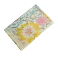 thumbnail image 2 of StylesILove Women Spring Summer Butterfly Floral Print Lightweight Cotton Scarf Wrap (Floral / Yellow), 2 of 7