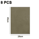 thumbnail image 2 of Alfombrillas de refrigerador para estantes, Lavable se puede cortar refrigerador estante Liner, Almohadillas de nevera impermeables estera manteles de mesa de cajón, 2 of 5