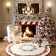 thumbnail image 4 of Falda de Árbol de Navidad Vestido de Árbol de Navidad Vestido de Árbol de Navidad de Terciopelo de 24 Pulgadas Vestido de Árbol de Navidad Retro Decoración de Fiesta de Navidad Vestido de Árbol de Nav, 4 of 6