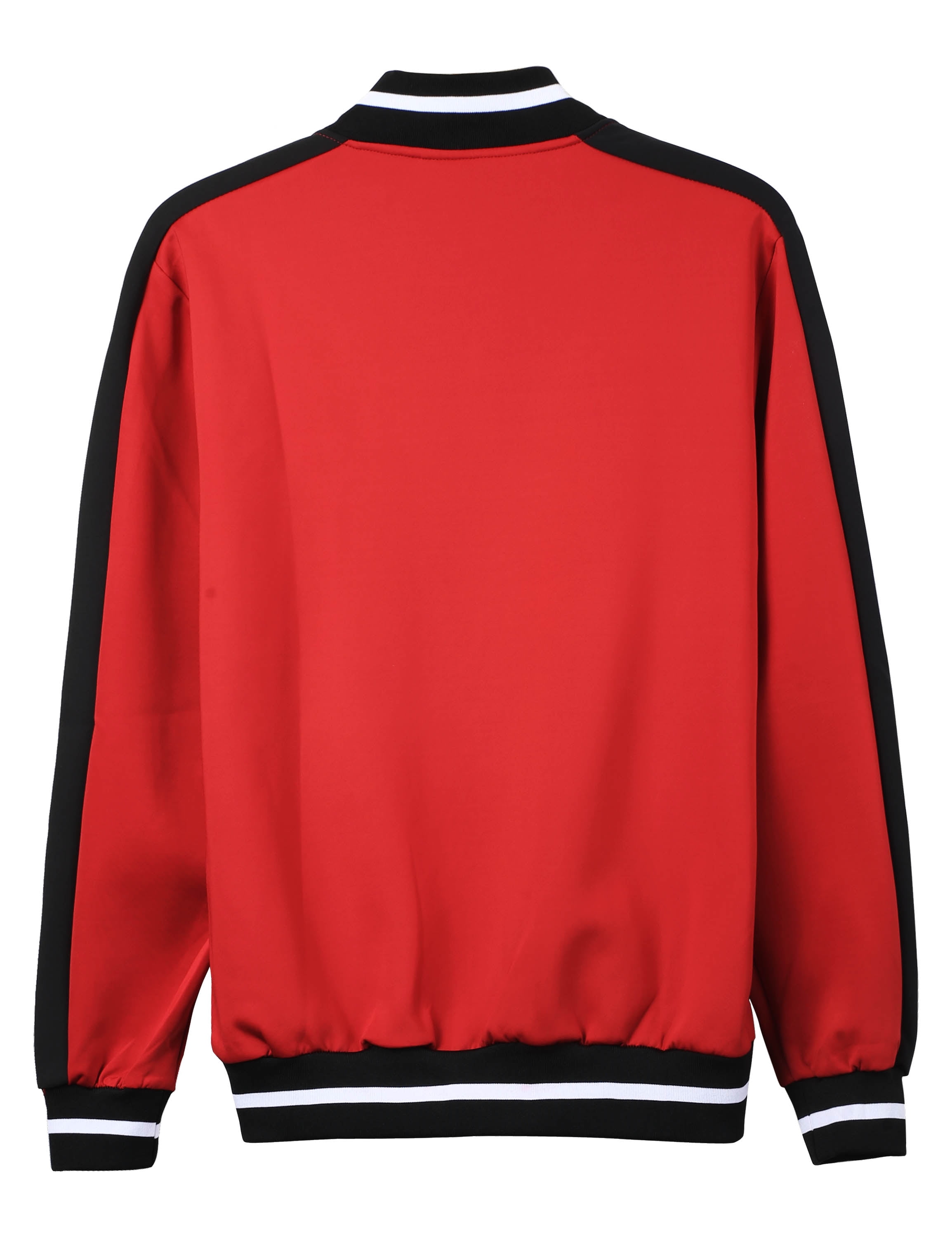 Ma Croix Mens Track Bomber Jacket Full Zip Lightweight