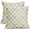 J, variant on 18x18 Linen Pillow Covers - Decorative Floral Block Print Throw Cushion Cases for Couch Sofa Accent Home Decor, 1Pc