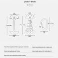 thumbnail image 2 of LSLJS Outdoor Camping Canopy Wind Rope Buckle Spring Pallet Hook, Sports, Gym, Workout,Camping, Fitness, Workout & More Activities, 2 of 9