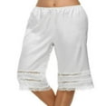 thumbnail image 1 of YOPTOP Lingerie Femme Satin Pettipants Snip-it Culottes Slips Bloomers,m,Blanc, 1 of 5