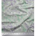 thumbnail image 1 of Soimoi Poly Georgette Fabric Flower Artistic Print Fabric by The Yard 52 Inch Wide, 1 of 3