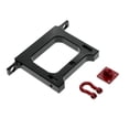 thumbnail image 2 of Soporte de montaje de trasero eación para WPL 16 camión DIY piezas de actualización Negro Hugo Soporte del haz de riel trasero del coche RC, 2 of 7