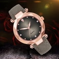 thumbnail image 5 of Resicozy Women's Vintage Watch Quartz Watch with Leather Strap Dress Wristwatch for Ladies Gray, 5 of 7