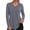 Grey, variant on Rosvigor Womens Workout Tops Long Sleeve V Neck Tee Shirts Athletic Shirts Comfy Activewear Tops for Gym Running Yoga