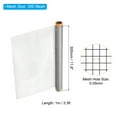 thumbnail image 2 of Uxcell 11.8"x3.3ft 304 Stainless Steel Wire Mesh Screen, 300 Mesh Woven Air Vent Filter Mesh for Window Garden Cage, 2 of 6