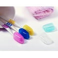 thumbnail image 6 of Toothbrush Cover Travel, QQZ Portable Protective Toothbrush Case for Camping, Food Grade PP 5-Pack Brush Protector Caps for Hiking, 6 of 7