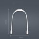 thumbnail image 1 of Luz de Lectura LED Flexible, Manos Libres Alrededor del Cuello Luz Nocturna con 3 Niveles de Brillo, Luz de Libro Recargable para Leer en la Cama, Acampar, Coser, Tejer Blanco, 30*13cm ZefeiWu 8390611545802, 1 of 1