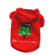 thumbnail image 2 of Chaqueta acolchada de algodón para otoño e invierno con capucha de terciopelo grueso para mascotas, para cachorros, para Navidad, 2 of 6