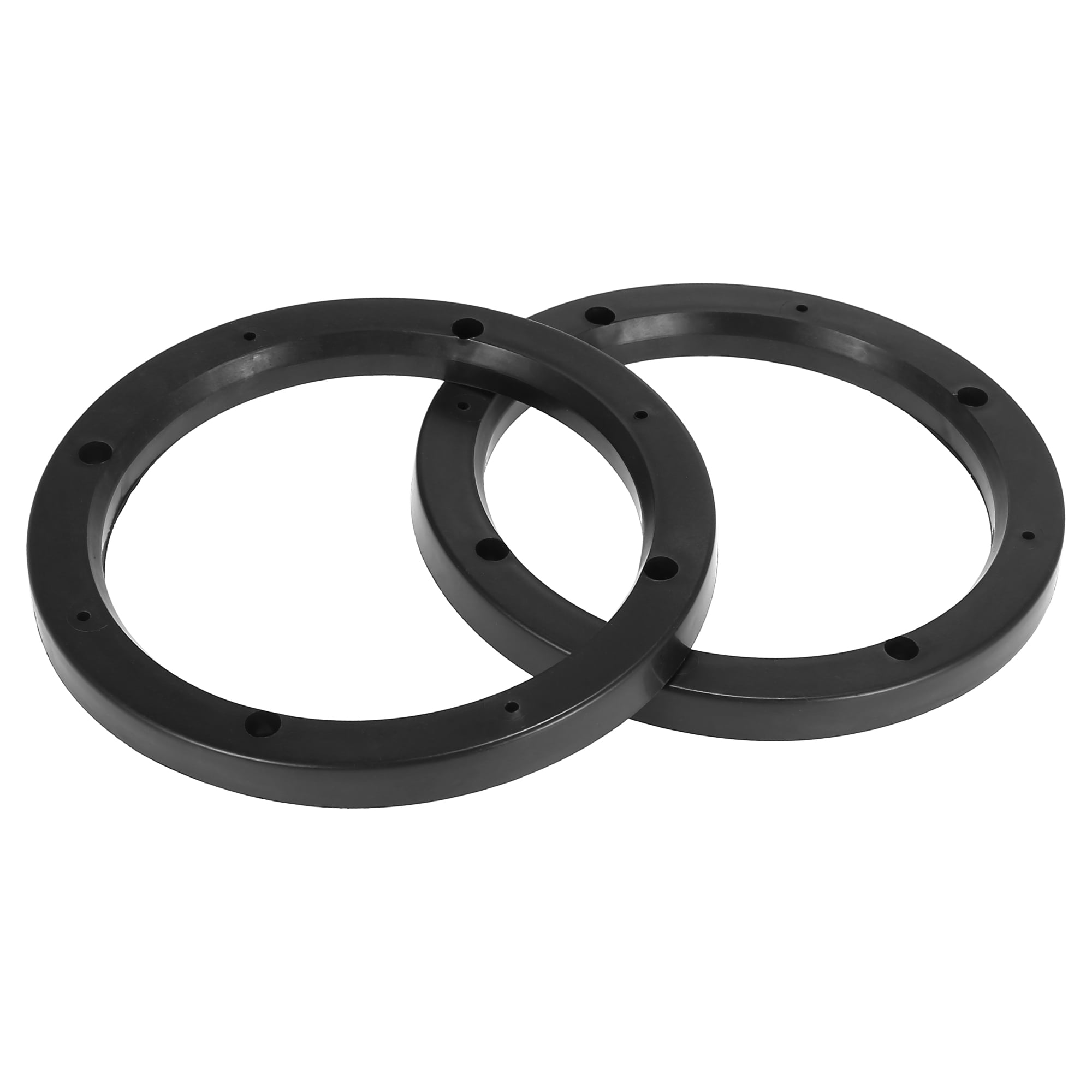 Unique Bargains 4pcs Universal Car Speaker Spacer Mounting Spacer Plate Plastic 6.5"