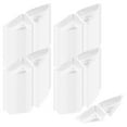 thumbnail image 1 of 200 Pieces Cake Slice Plastic Containers, 5 Inches Hinged Lid Cheese Cake Container, for Home, Bakery and Cafe, 1 of 5