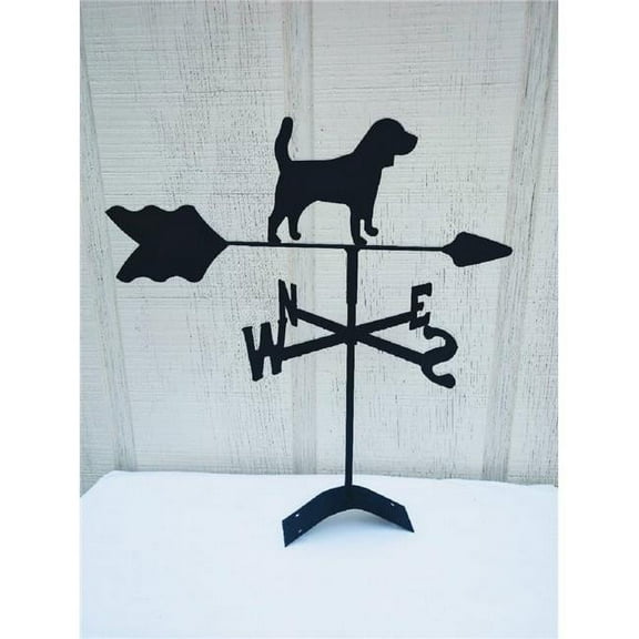 The Lazy Scroll  Beagle Roof Mount Weathervane