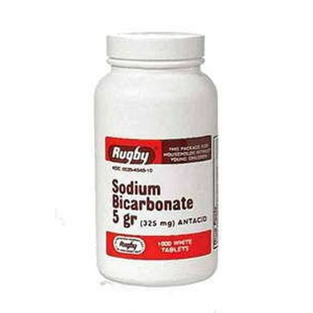 Rugby Sodium Bicarb 5Gr Tab Sodium Bicarbonate-325 Mg