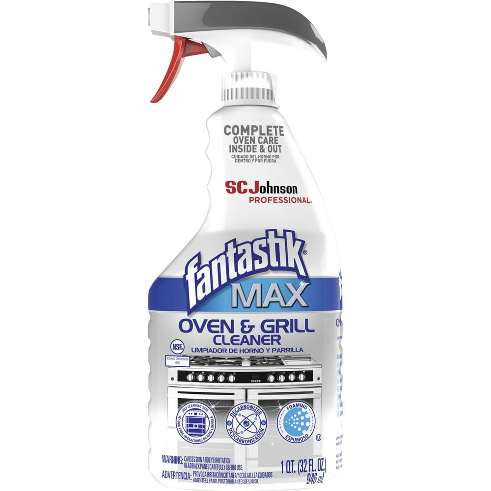 fantastik®, SJN323562, Max Oven & Grill Cleaner, 1 Each, White