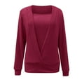 Mifelio Sweaters for Women, Women's Casual Single Button Crepe Work ...