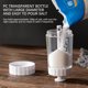thumbnail image 5 of Dispensador de Botella de Condimentos | Frasco Transparente para Especias - Dosificador de Polvo Fino | Contenedor Antigoteo para Sal y Pimienta | Diseño Inclinable para Flujo Fácil | Material, 5 of 7