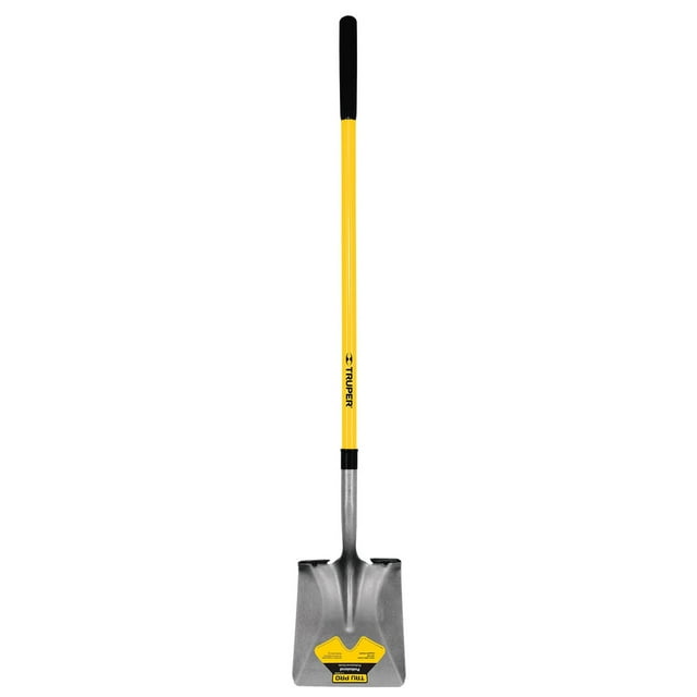 Pala Tru Glass Cuadrada Mango Largo 50 Truper PCL-F