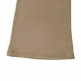 thumbnail image 6 of NAISIBABY Girls Flare Leggings, with Side Pockets High Waist Stretch Bell Bottoms Yoga Dance Pants Khaki 12T, 6 of 9