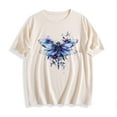 thumbnail image 4 of Women's Tops Under $5 XL Printed Short Sleeved T-shirt, 4 of 4