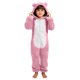 thumbnail image 5 of Mono de manga larga con capucha para niñas, pijama informal de invierno cálido, ropa de dormir para mujer, pantalones de terciopelo ártico de doble cara, 5 of 6