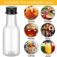 thumbnail image 6 of 200PCS Mini Clear Refillable Wine Bottles Small Hot Sauce Bottles for Party,Wedding Favors with Labels,Funnels,Chalk Marker (200 Bottles), 6 of 6