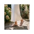 thumbnail image 4 of BLISSFUL STEP Women's Mesh Round Toe Slip on Slides Flats Sandals Silver 7.5, 4 of 6