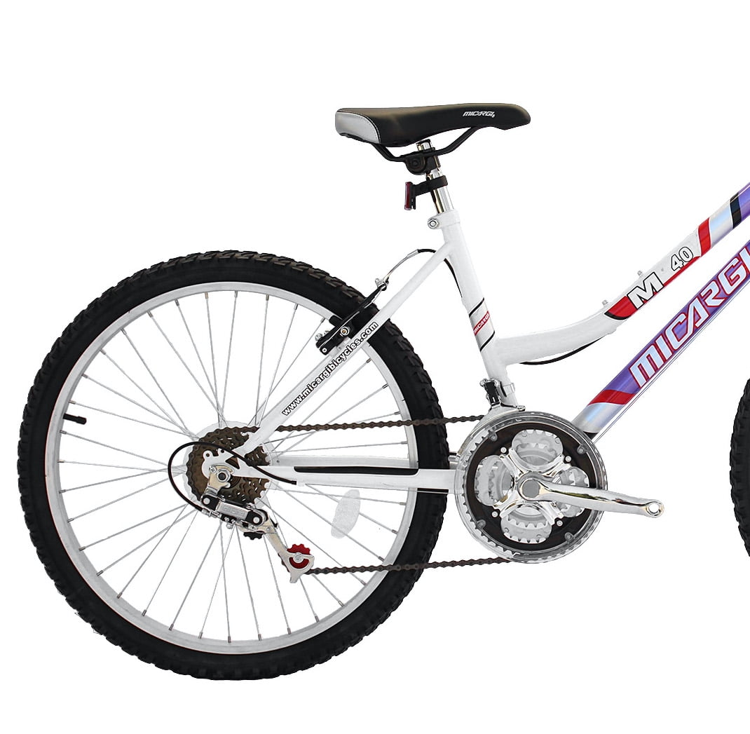 Wonder Wheels 24" Mtb 18 Speed Bicycle, Bike, Steel Frame Alloy Rims 36 H - Purple