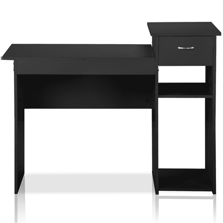 Small Computer Desk Home Office Desk Laptop Table w/Drawer for Small Space