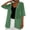 Green, variant on Womens Sheer Kimono Cardigan Short Open Front 3/4 Sleeve Chiffon Duster(Red,S)
