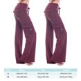 thumbnail image 3 of Pantalones de Yoga para mujer, pantalones con botones y cordón, pantalones deportivos informales de poliéster para mujer, pantalones de otoño, Prendas para la parte inferior del cuerpo METRO Minnieouse AP012124-02, 3 of 6