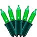 thumbnail image 3 of YULETIME 200 Count Green LED Christmas Lights, 66 Feet Green Wire UL Certified Commercial Grade Holiday String Light Set (Green), 3 of 4