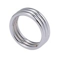 thumbnail image 3 of Pene masculino Anillos de gallo Anillos de retraso de eyaculación Gallo de acero inoxidable Labymos Producto vivo, 3 of 7