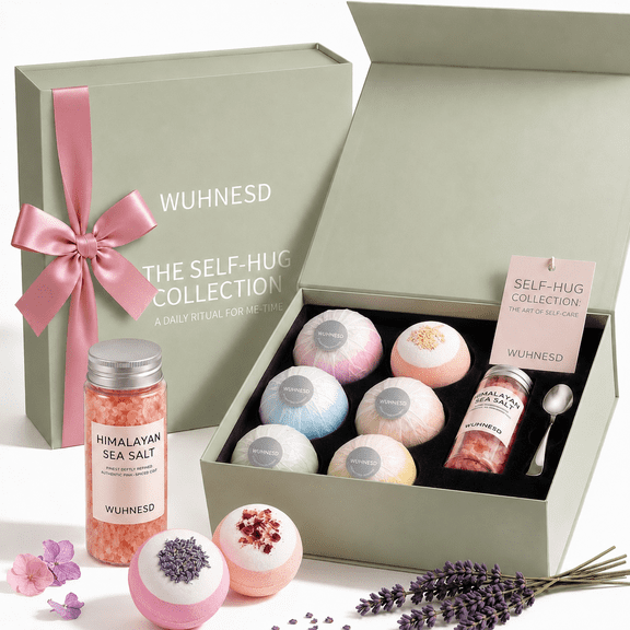 Get Well Soon Gift Baskets for Women Birthday Christmas Gifts Spa Self Care Package | Inspirational Thinking of You Valentine's day Gift for Women Friends Mom Her