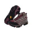 thumbnail image 2 of Merrell Women's Moab 2 Mid Waterproof Hiking Boot, Boulder/Blush, 10 M US, 2 of 3