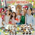 thumbnail image 2 of We Bare Bears Plates Party Supplies Birthday Decorations Tableware Disposable Dinnerware, 2 of 4